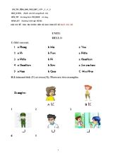 Bài tập Tiếng Anh Lớp 3 - Unit 3+4+5